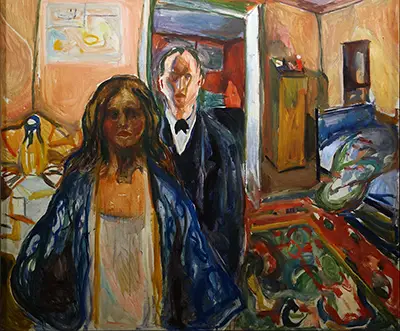 The Artist and his Model Edvard Munch